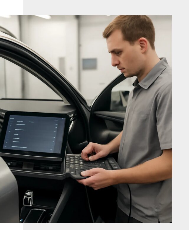 Русификация мультимедиа автомобилей Lynk Co в Норильске
