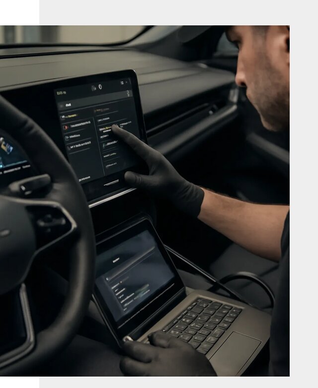 Русификация приборной панели Rising автомобиля в Норильске