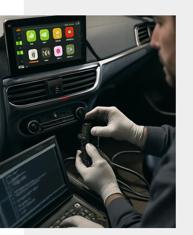 Активация Apple CarPlay в Норильске для штатной мультимедиа